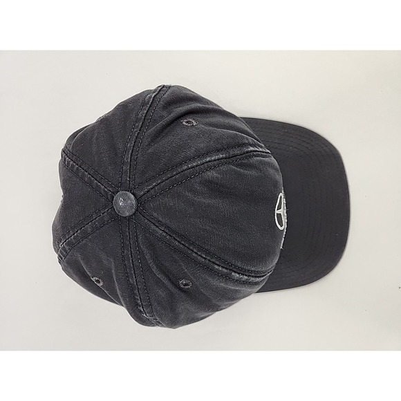 Vintage Mercedes Benz 6 Panel Adjustable Black Hat Cap Made in USA - Picture 6 of 9